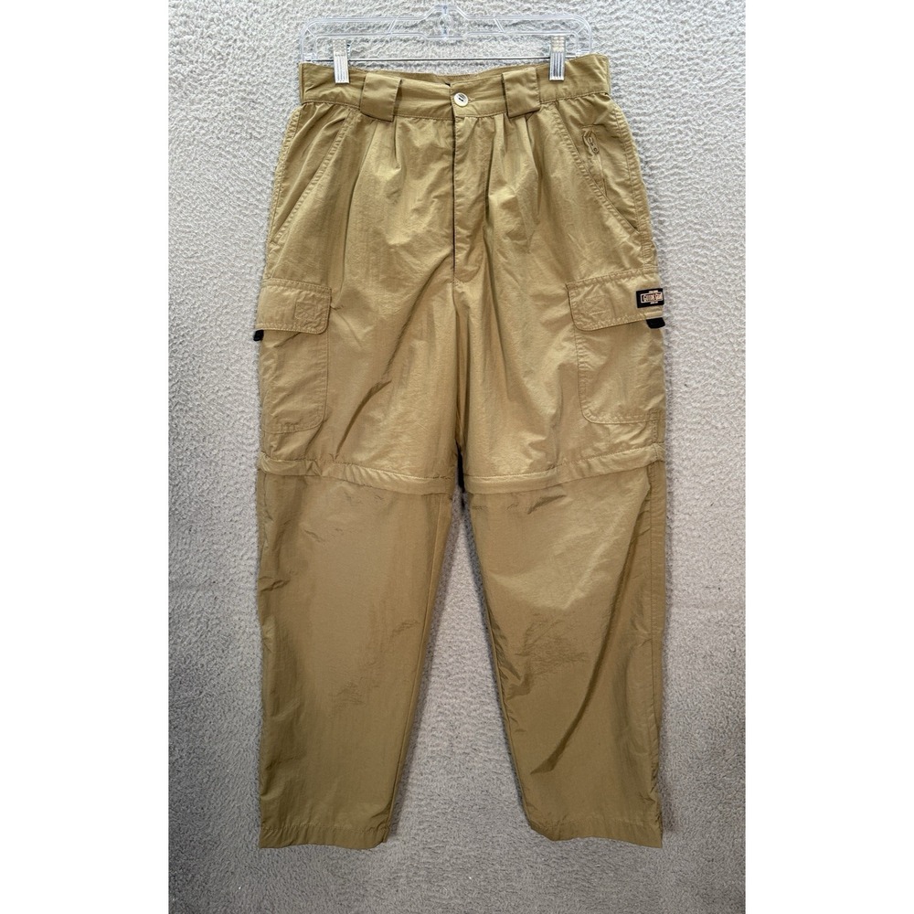 Guide Gear Pants Mens Medium Short Tan Convertible Cargo Lightweight Outdoors‎